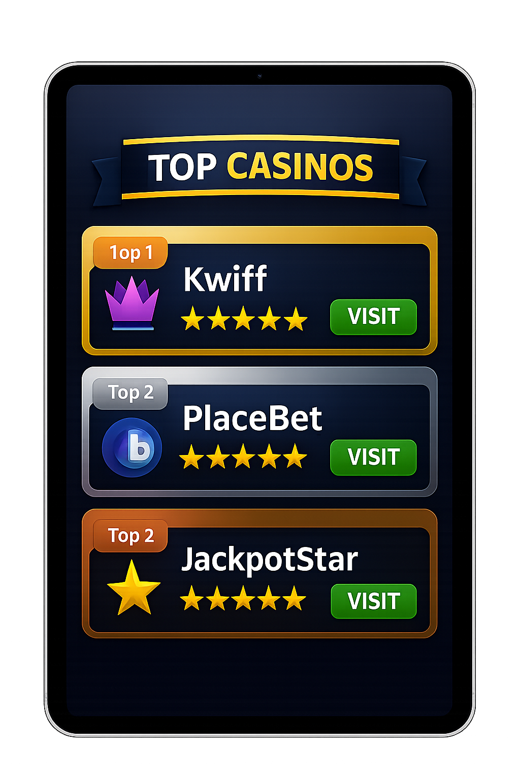 Best Online Casinos Review Process